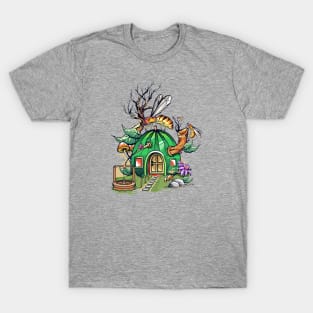 the smurfs' little house T-Shirt